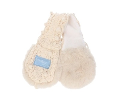 MILKFED.(ミルクフェド) CABLE KNIT EARMUFFS