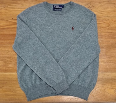 Ralph Lauren(ラルフローレン) ポロラルフローレンクルーネックウールニットセーター