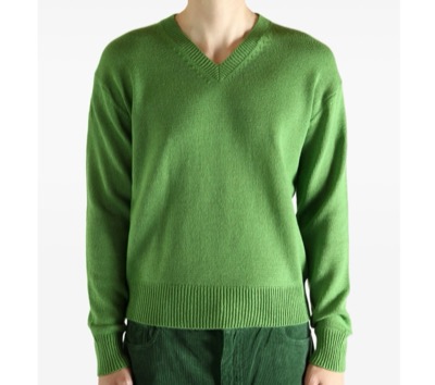 AURALEE(オーラリー) LIGHT CASHMERE KNIT V-NECK P/O