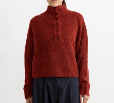 CORDERA(コーデラ) Baby Alpaca Sweater in Dhalia