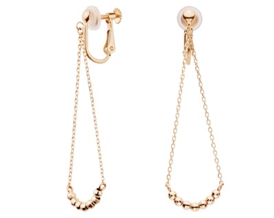 Vendome Aoyama（ヴァンドーム青山）　ピンクゴールド イヤリング