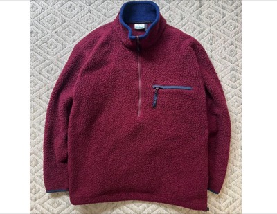 L.L.Bean（エルエルビーン）　ハーフジップ ボアフリース プルオーバー