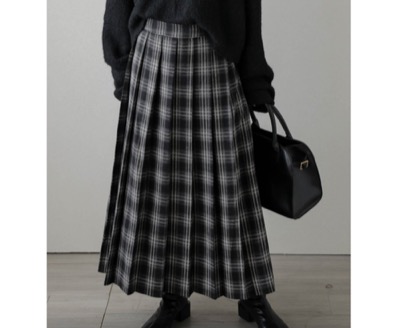 AMELY(エミリー) チェックプリーツスカート