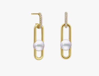 TASAKI（タサキ）　ファイン リンク イヤリング