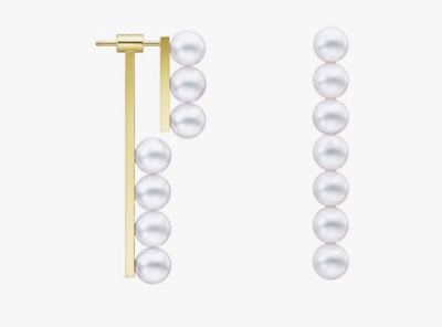 TASAKI（タサキ）　バランス ステップ イヤリング