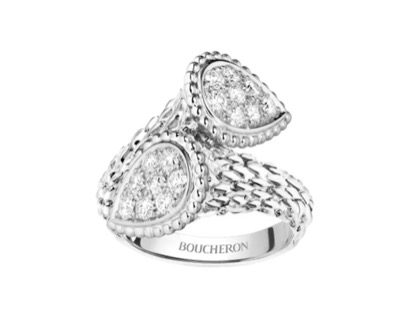 BOUCHERON(ブシュロン) SERPENT BOHÈME DIAMONDS セルパンボエム トワエモア リング