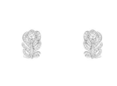 BOUCHERON(ブシュロン) PLUME DE PAON クリップイヤリング