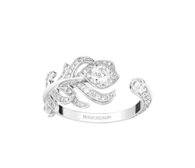 BOUCHERON(ブシュロン) PLUME DE PAON リング エクストラスモール