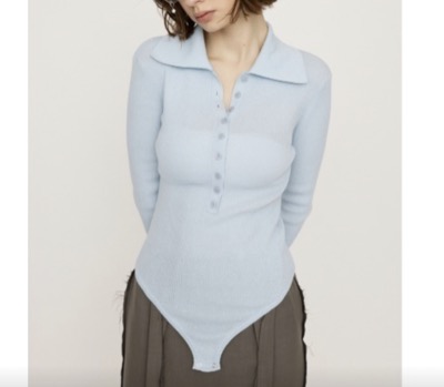 SLY（スライ）　COLLARED BODYSUIT