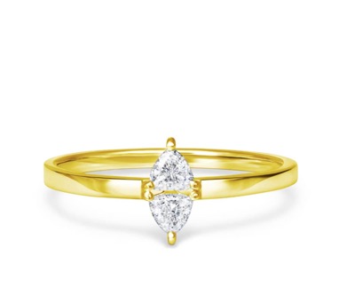 AHKAH（アーカー）　セブロンロサンジュダイヤモンド リング