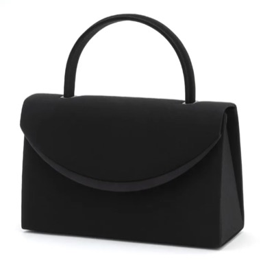 AOKI　はっ水 カーブサテンかぶせフォーマルバッグ