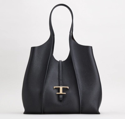 TOD'S（トッズ）　T タイムレス レザー ショッピングバッグ