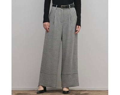 Diagram（ダイアグラム）　ロールアップギンガムパンツ