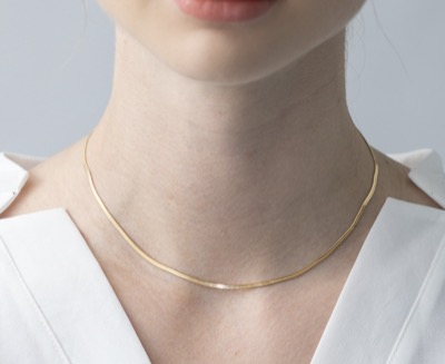 STAR JEWELRY（スタージュエリー）　K18 チェインHERRINGBONE