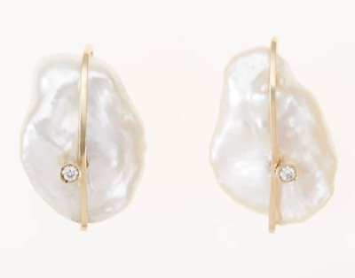 ENEY(エネイ) PETALS PEARL PIERCED EARRINGS