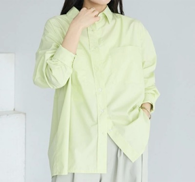 CRAFT STANDARD BOUTIQUE(クラフトスタンダードブティック) イージーケア オーバーサイズシャツ