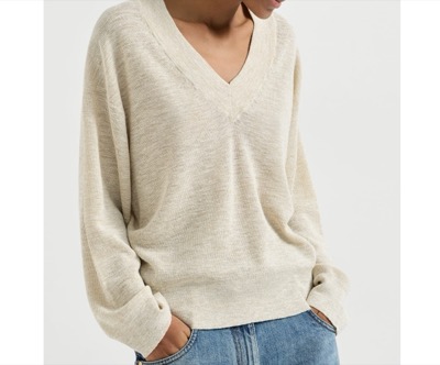Brunello Cucinelli（ブルネロ クチネリ）　スパークリングリネン セーター