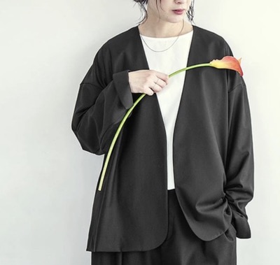 SOLAMONAT LARME(ソラモナラーム) ノーカラージャケット