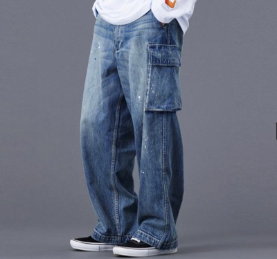LIBERAIDERS（リベレイダース）　DENIM CARGO PANTS/ヴィンテージ加工