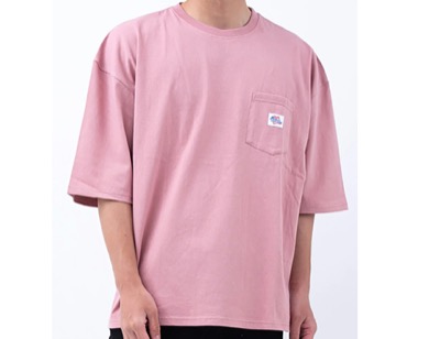 JEMORGAN（ジェーイーモーガン）　クルーネックショートスリーブポケットTEE