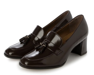 MACKINTOSH LONDON（マッキントッシュロンドン）　タッセルモチーフローファーパンプス