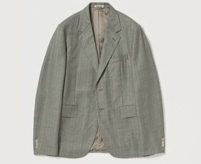 AURALEE（オーラリー）　BLUEFACED WOOL JACKET A26SJ01BA