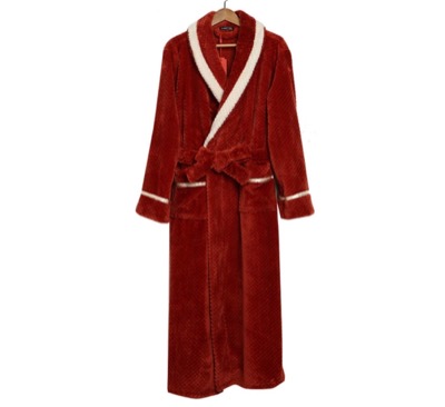 BHGJ（ビーエイチジージェイ）　秋と冬のフランネルのナイトガウン