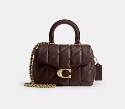 COACH(コーチ) タビー トップ ハンドル バッグ・キルティング