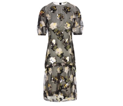 FENDI(フェンディ) floral-print silk midi dress