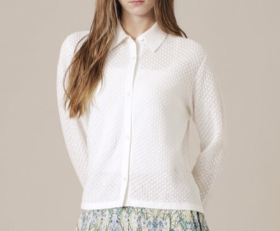 MACKINTOSH LONDON(マッキントッシュ ロンドン) レースニットシャツ
