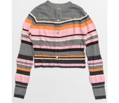 MAISON SPECIAL(メゾンスペシャル) Mesh Border Cardigan