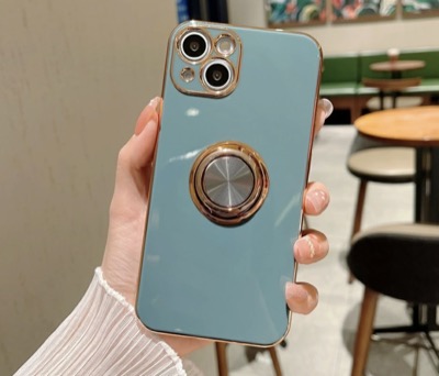 スマホリング付きiPhoneカバー