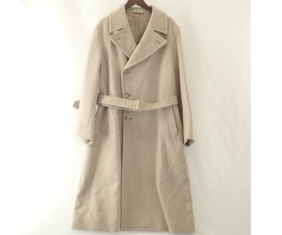 AURALEE（オーラリー）　LIGHT MELTON DOUBLE BREASTED COAT