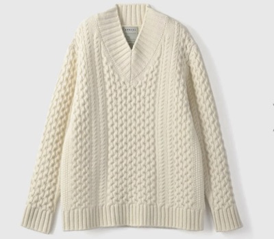 ANNUAL（アニュアル）　Fisherman's sweater
