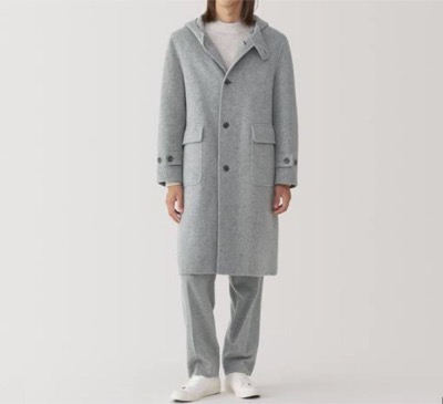 MUJI LABO（ムジラボ）　カシミヤ混ダッフルコート
