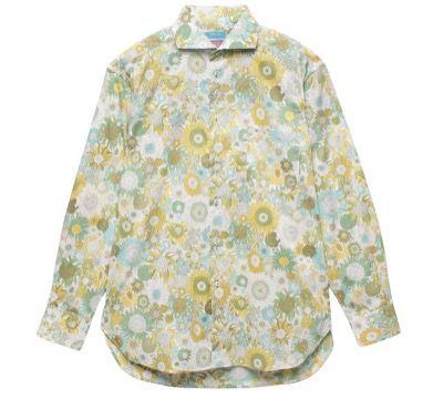 LIBERTY FABRICS(リバティ・ファブリックス) リバティプリントドレスシャツ/ Small Susanna