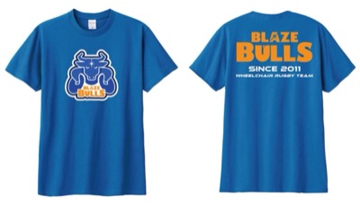 日曜劇場『GIFT』／BLAZE BULLS 公式Tシャツ ブルー【劇中登場】