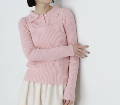 N. Natural Beauty Basic(エヌ ナチュラルビューティーベーシック) 襟付きカーディガン&キャミセット