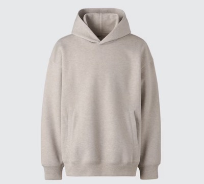 UNIQLO スウェットオーバーサイズプルパーカ