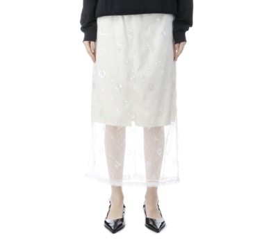 PRANK PROJECT(プランク プロジェクト) Veil Lace Layered Skirt