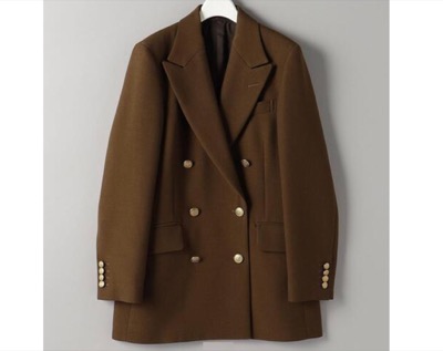 BEAUTY&YOUTH UNITED ARROWS(ビューティー&ユース ユナイテッドアローズ) 毛ブレンド ダブルジャケット