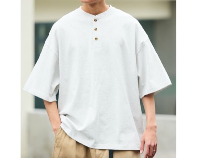 FREAK'S STORE（フリークスストア）　ヘンリーネックTシャツ