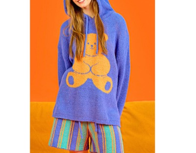 wiggle wiggle(ウィグルウィグル) フード付きパジャマ ルームウェア