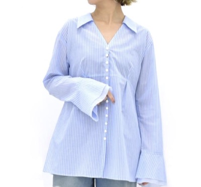 Shinzone(シンゾーン) FLARE CUFFS BLOUSE