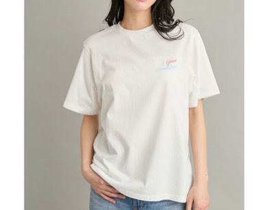 Mila Owen（ミラオーウェン）　カフェモチーフグラフィックＴシャツ