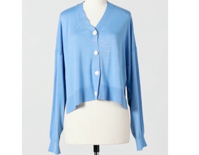 ENFOLD（エンフォルド）　BOX V-NECK CARDIGAN