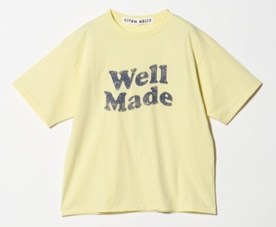 CITEN（シテン）　WELL MADEプリントT
