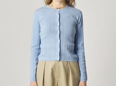 Steven Alan(スティーブンアラン) アイレット カーディガン