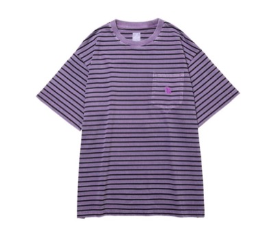 Liberaiders（リベレイダース）　PIGMENT DYED STRIPED S/S SHIRT