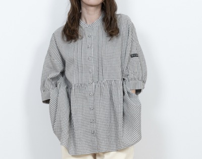 KEY MEMORY(キーメモリー) Waist gather blouse